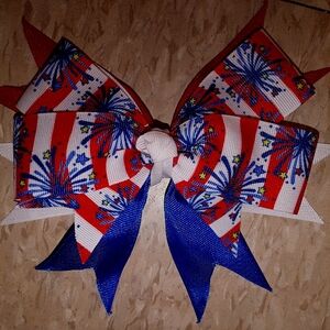 Girls Ribbon Hair Bow